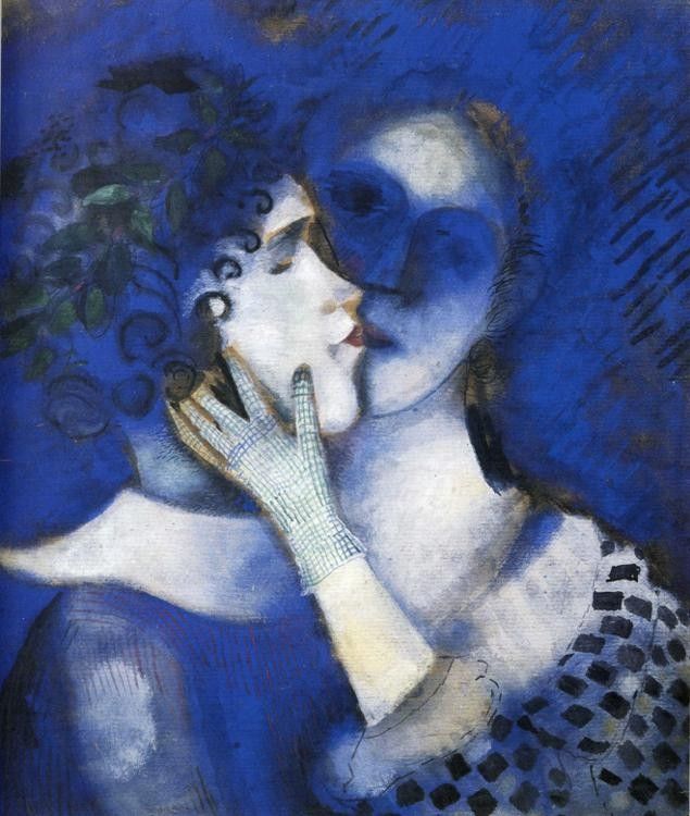 Marc Chagall Blue Lovers
